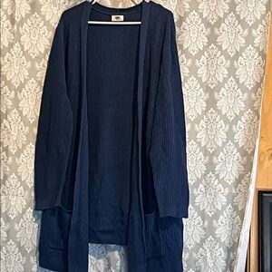 Blue old navy cardigan xxl